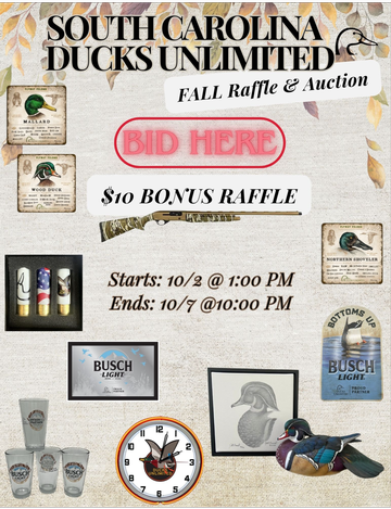 Event SCDU Fall Raffle & Auction Combo 