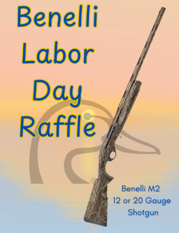 Event Benelli M2 Choice Labor Day Raffle