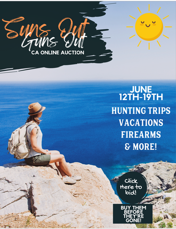 Event Sun's Out, Guns Out Online Trip Auction