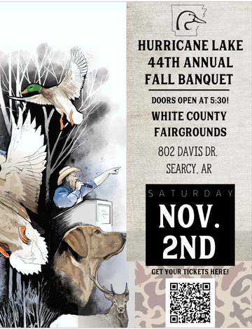 Event Hurricane Lake DU 44th Annual Membership Banquet - Searcy