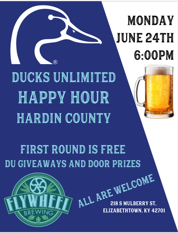 Event Ducks Unlimited Happy Hour - Hardin County