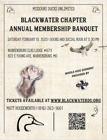 Event Blackwater Dinner - Warrensburg