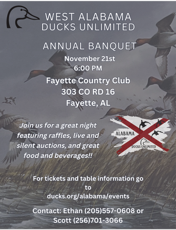 Event West Alabama Ducks Unlimited