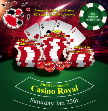 Event Pensacola Beach Elementary School Casino Royale