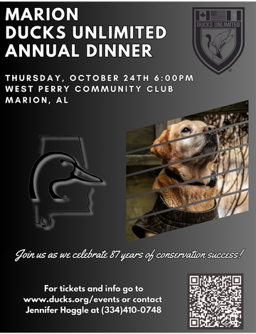 Event Marion Ducks Unlimited Annual Dinner