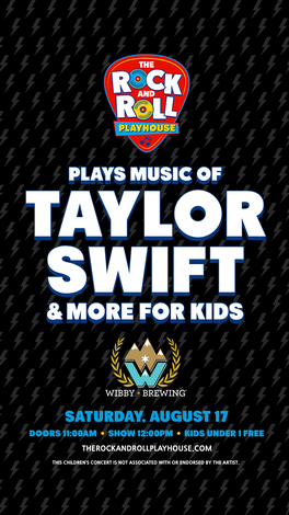Event Rock & Roll Playhouse: Taylor Swift for Kids | Wibby Pavilion