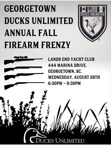 Event Georgetown Ducks Unlimited Annual Fall Firearm Frenzy