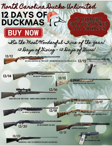 Event NCDU 12 Days of Duckmas Raffle 