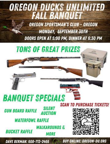 Event Oregon Ducks Unlimited Fall Banquet