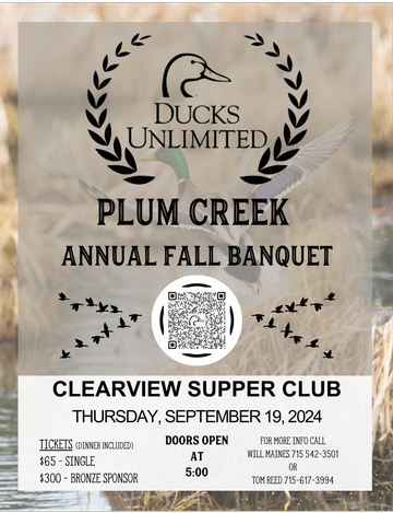 Event Plum Creek Dinner (Sayner)