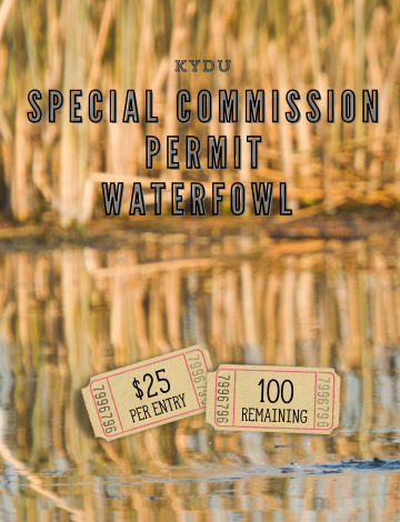 Event Special Commission Permit – Waterfowl