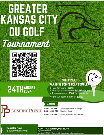 Event Greater Kansas City Chapter Ducks Unlimited Scramble Golf Tournament