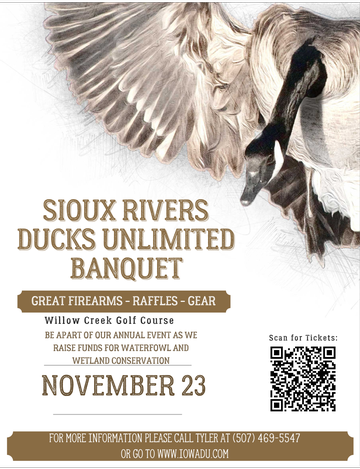 Event Sioux Rivers Dinner (Le Mars, IA)