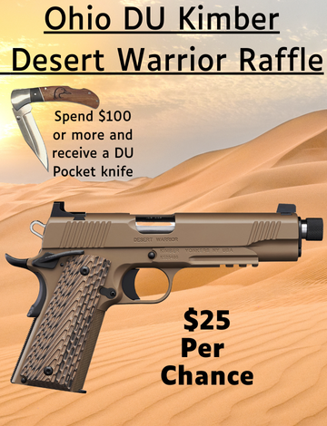 Event Ohio DU Kimber Desert Warrior Raffle