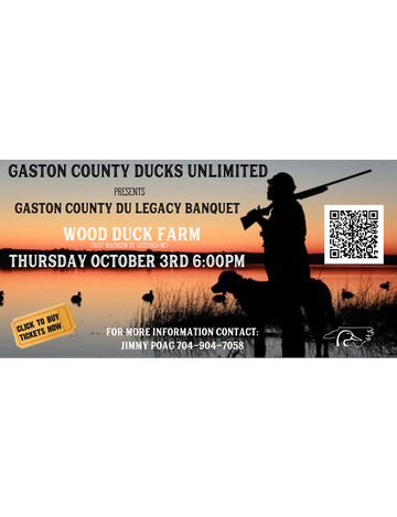 Event Gaston County Ducks Unlimited Legacy Banquet