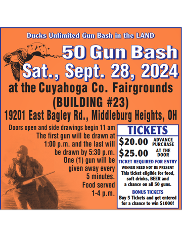 Event 50 Gun Bash in the Land!