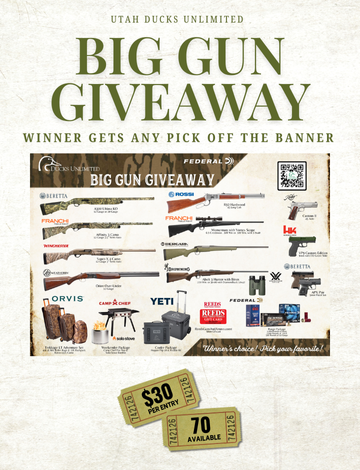 Event UTAH DU BIG GUN GIVEAWAY