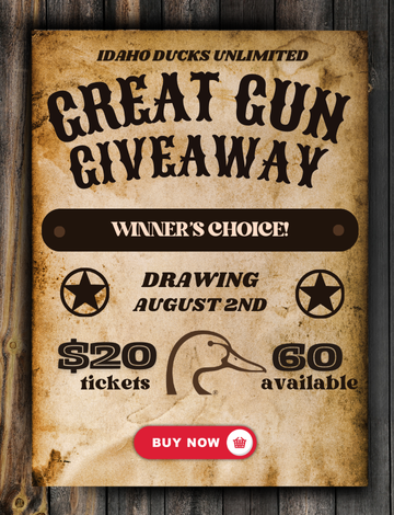 Event IDAHO DU GREAT GUN GIVEAWAY