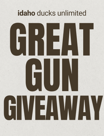 Event IDAHO DU GREAT GUN GIVEAWAY