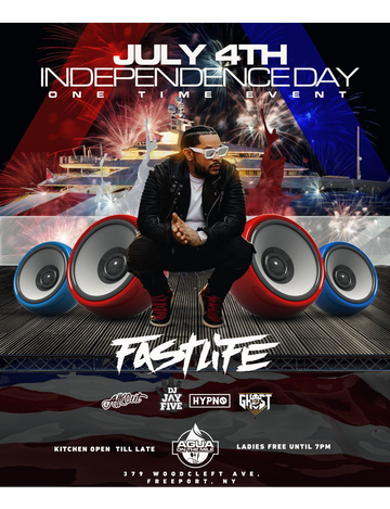 Event July 4th Independence Day One Time Event At Aqua on The Nile