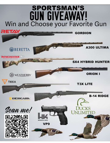 Event Pick Your Prize - Outdoorsman's Choice Raffle