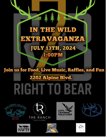 Event Right to Bear "In The Wild Extravaganza"