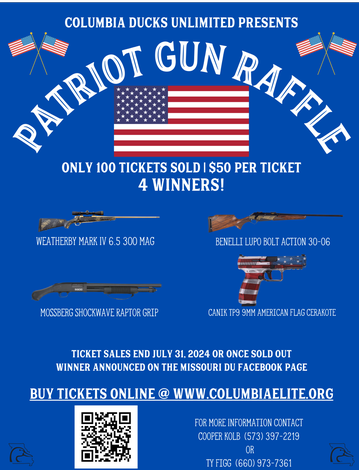 Event Columbia Patriot Raffle