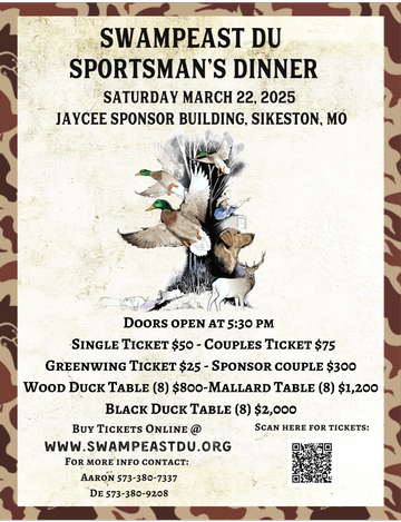 Event SwampEast Sportsman's Banquet - Sikeston