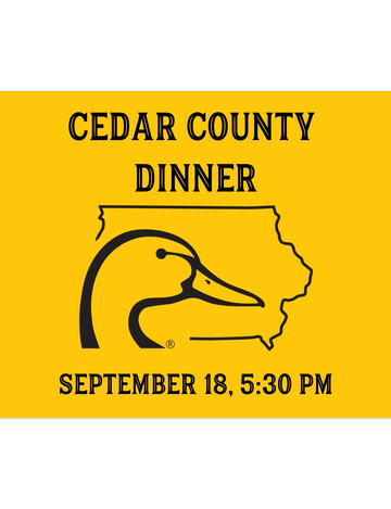 Event Cedar County Ducks Unlimited Dinner-Durant