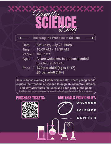 Event Family Science Day at The Plaza