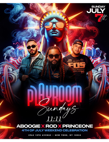 Event Playroom Sundays July 4th Weekend At 11:11 Lounge