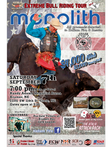 Event Hallam Fire & Rescue Extreme Bull Riding Fundraiser