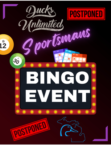 Event Thunder Bay Chapter Sportsman's Bingo-POSTPONED