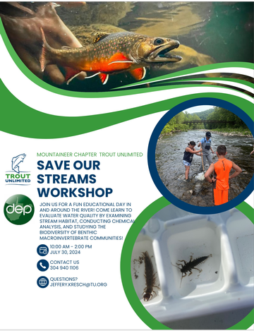 Event Save Our Streams Workshop with WVDEP