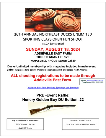 Event Addieville East Sporting Clays Shoot