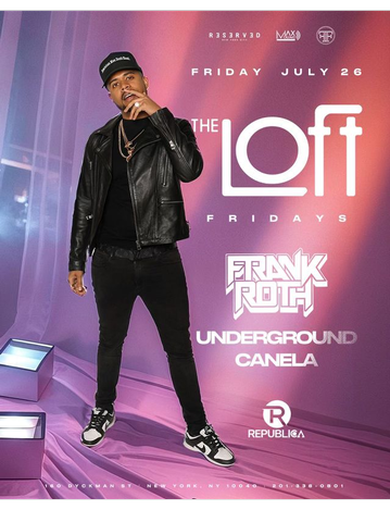 Event The Loft Fridays At Repulica Rooftop