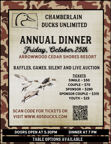 Event Chamberlain Ducks Unlimited Dinner