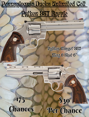 Event PA DU Colt Python 357 Raffle