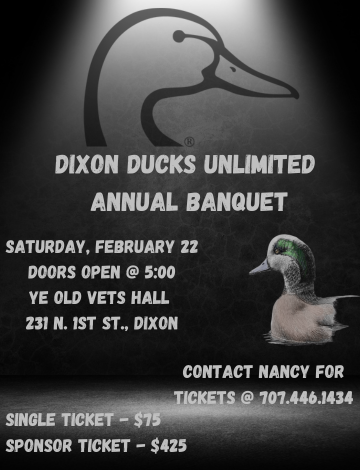 Event Dixon Ducks Unlimited Dinner