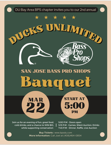 Event Bay Area Bass Pro Shops Banquet & Auction