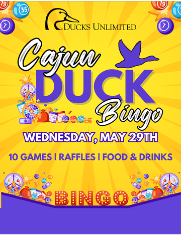 Event Cajun Duck Bingo