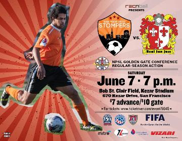 Event SF Stompers 2014 NPSL Home Game 5