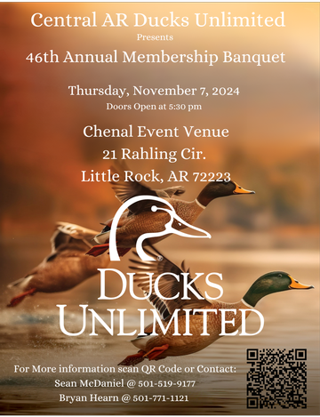 Event Central Arkansas DU 46th Annual Membership Banquet - Little Rock