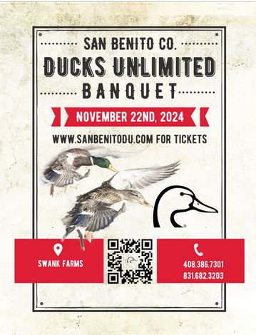 Event San Benito County DU Banquet & Auction