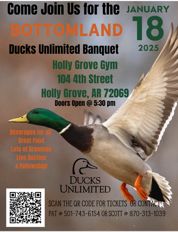 Event Bottomland DU Membership Banquet - Holly Grove