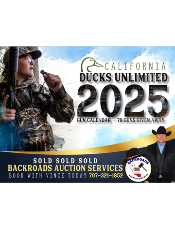 Event 2025 California Ducks Unlimited Calendars