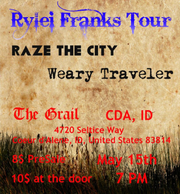 Event Rylei Franks & Special Guests- The Grail