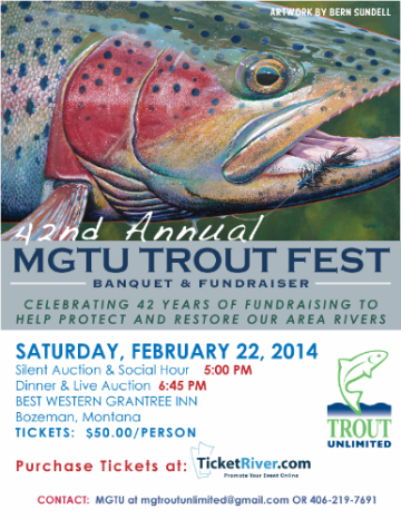 Event MGTU TroutFest 2014 Banquet