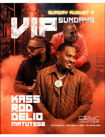 Event Grand Opening Of VIP Sundays At Opus Lounge