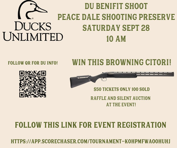 Event Peace Dale Shooting Preserve Raffle & Shoot